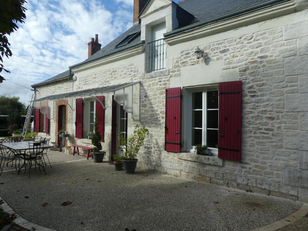 Chambre D'Hotes "Les Paturelles" Fougeres-sur-Bievre Eksteriør billede